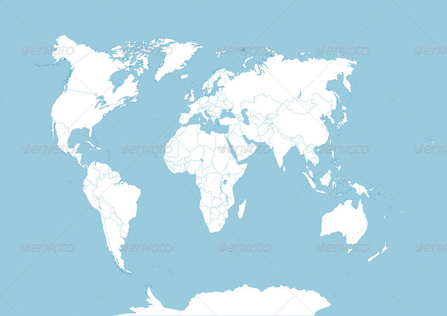 World Map by Kovasyabra | GraphicRiver